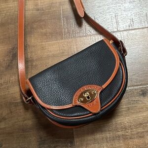 Dooney & Bourke Rare Vintage All-Weather Leather Crossbody Bag